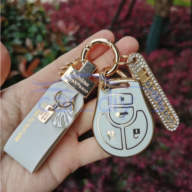 Vỏ Bọc Chìa Khóa Điều Khiển Từ Xa Bằng TPU Cho Nissan Livina March Sunny Sylphy Tiida