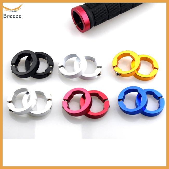 1 Cặp Vỏ Bọc Tay Lái Xe Đạp Leo Núi Bằng Cao Su Hai Mặt Chống Sốc