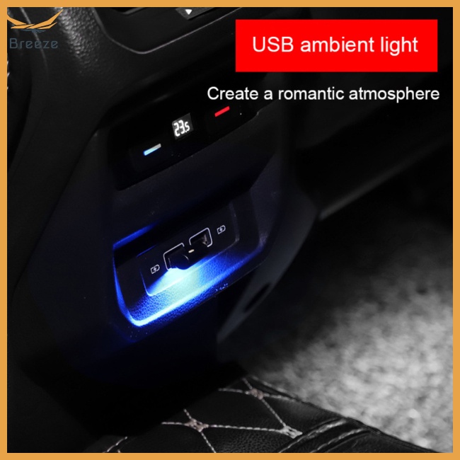 Đèn Led Usb Mini Thay Đổi Màu Sắc Đa Năng Có Thể Điều Chỉnh Cho Xe Hơi