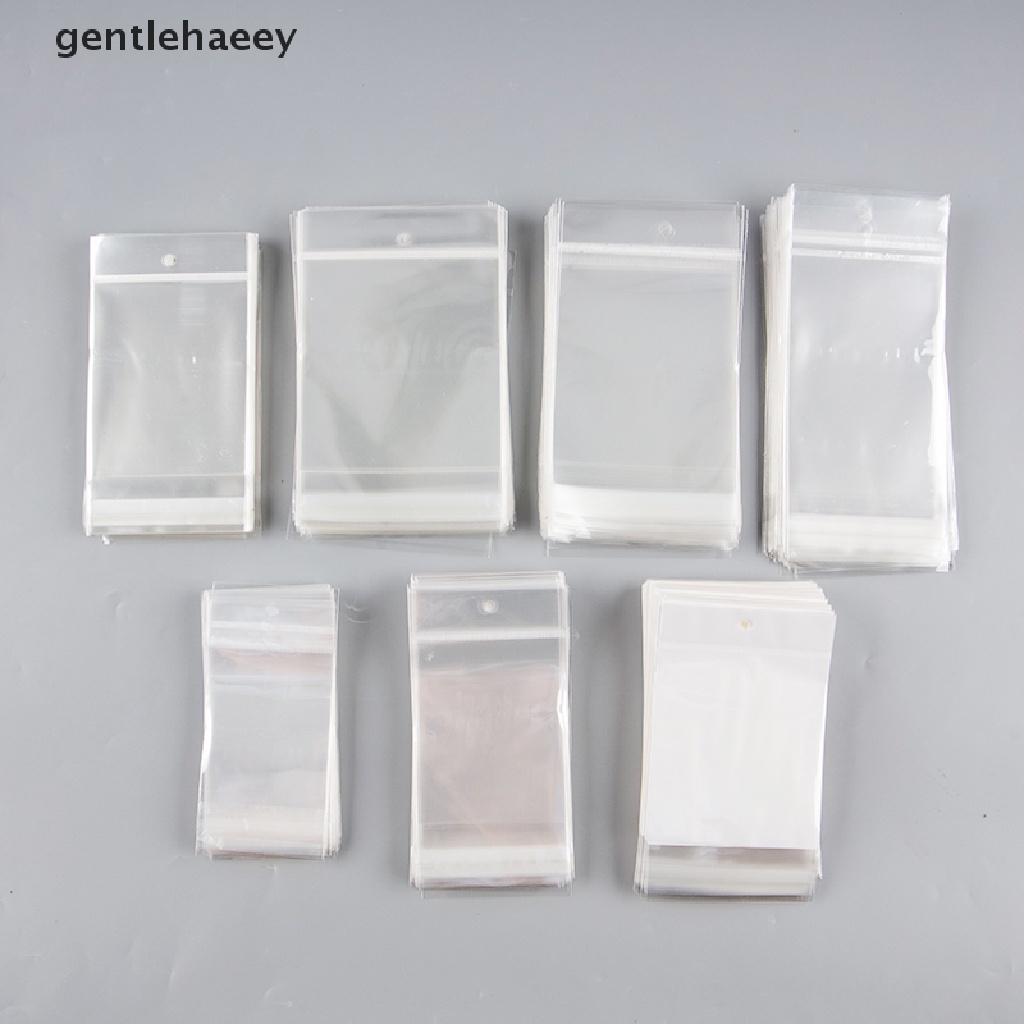 Set 100 Kẹp Tóc Trong Suốt Có Lỗ Treo Tiện Dụng Cho Người Lớn Và Trẻ Em