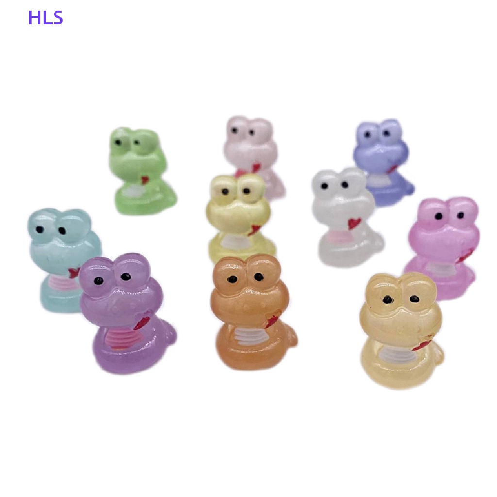 Set 2 Đồ trang trí Rắn Hoạt Hình Trung Hoa Phát Sáng Dùng Trang Trí Tiểu Cảnh