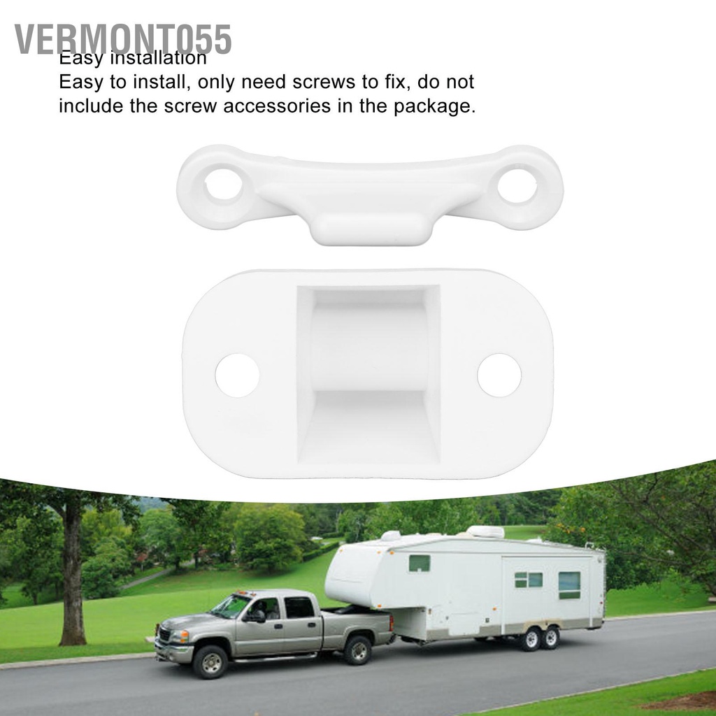 Vermont055 Người Cắm Trại Cửa Giữ Gia Cố Nylon Hình Chữ T Chặn Bắt Giá Đỡ Bộ Cho RV Motorhome Campervans