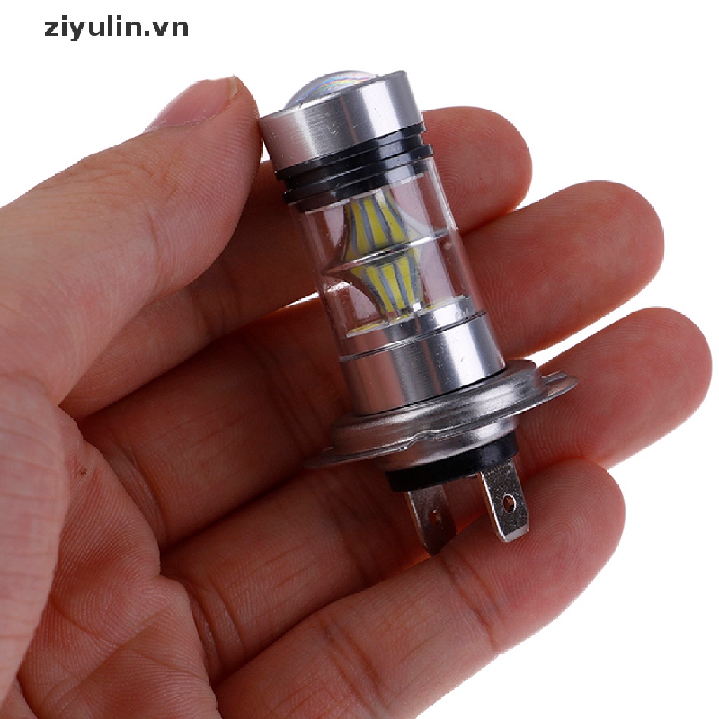 2 Đèn Pha Ô Tô Bóng LED H7 120W 24000LM 6000K
