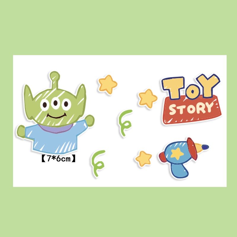 Sticker Dán Trang Trí Sổ Tay Hình Gấu Hoạt Hình Dễ Thương