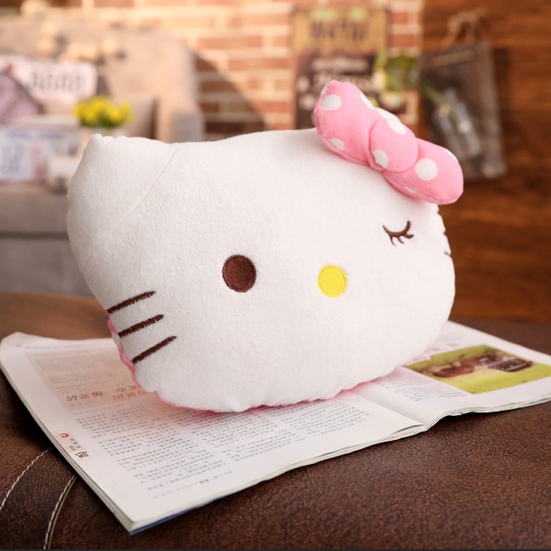Gối Tựa Đầu Hình Hello Kitty Dễ Thương Cho Ghế Ngồi Xe Hơi | BigBuy360 - bigbuy360.vn