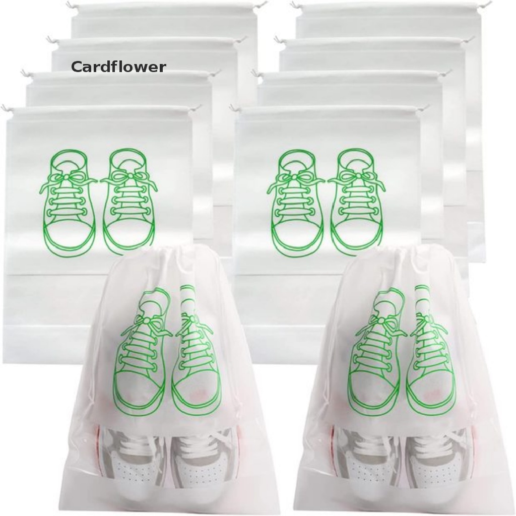 Túi Đựng Giày 10 Ngăn Bằng Vải Không Dệt Chống Thấm Nước