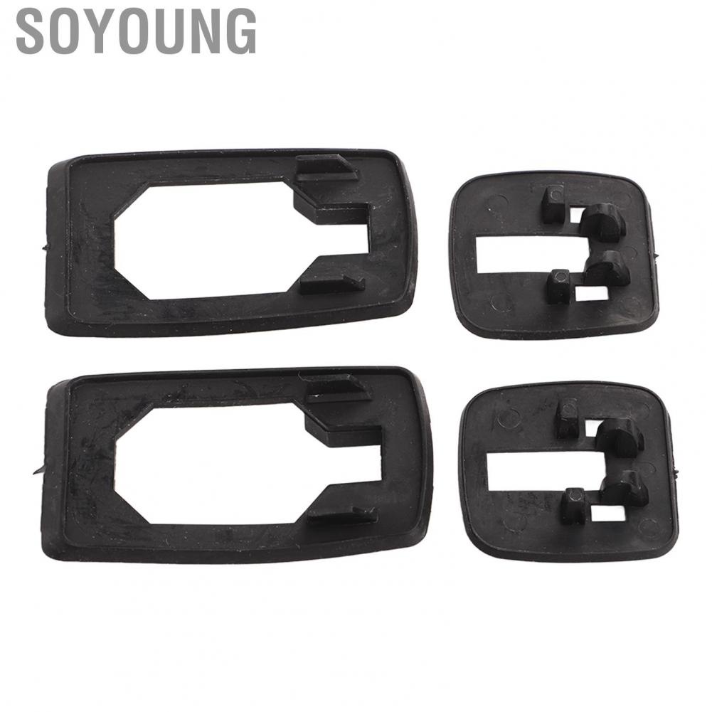 Soyoung Door Handle Gasket  Set 4PCS Front Rear Left Right for III 3 Vehicle