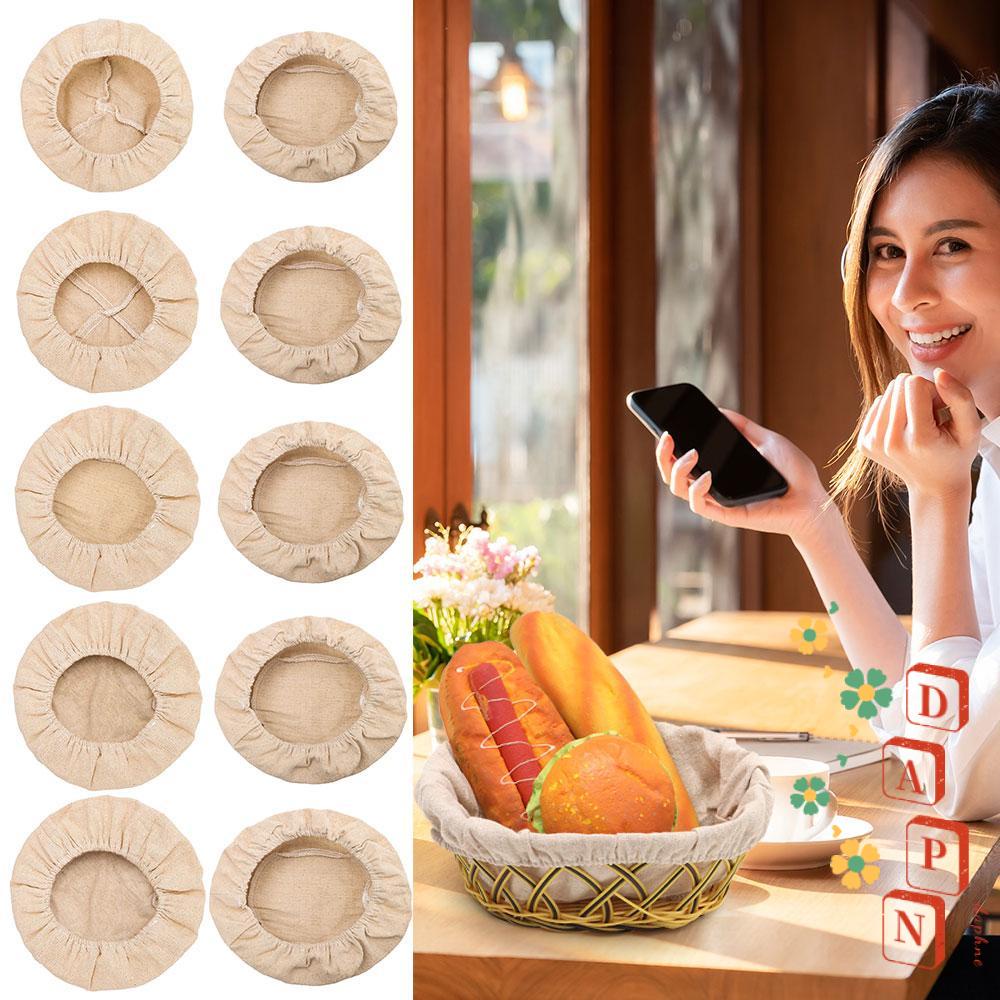 Bộ 2 Rổ Mây Đựng Bánh Mì Tiện Dụng Cho Nhà Bếp