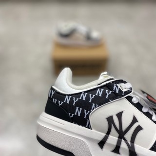 [ROOM95] Giày thể thao sneaker (MLB_50) Mid Classic Monogram NY đen