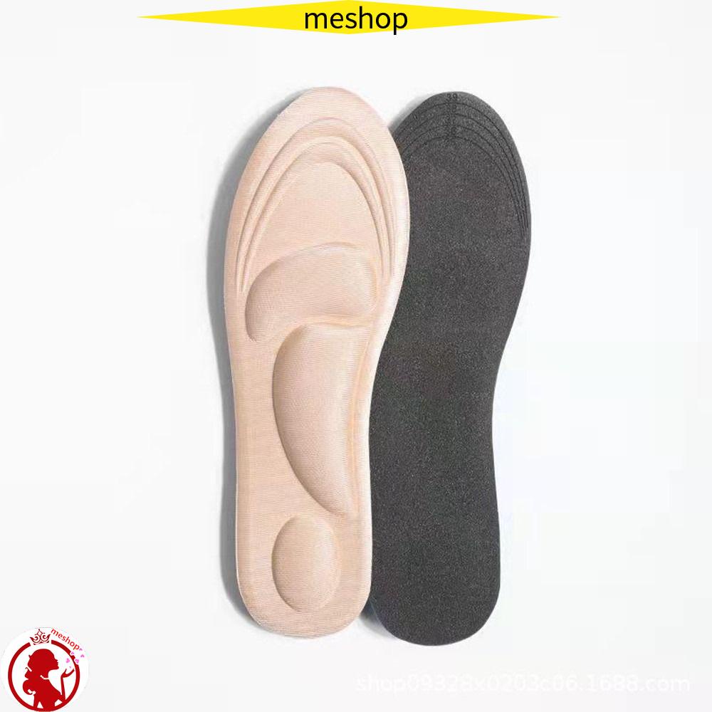 2 Cặp Đệm Cao Su Non 4D Hỗ Trợ Giảm Đau Lòng Bàn Chân Phẳng