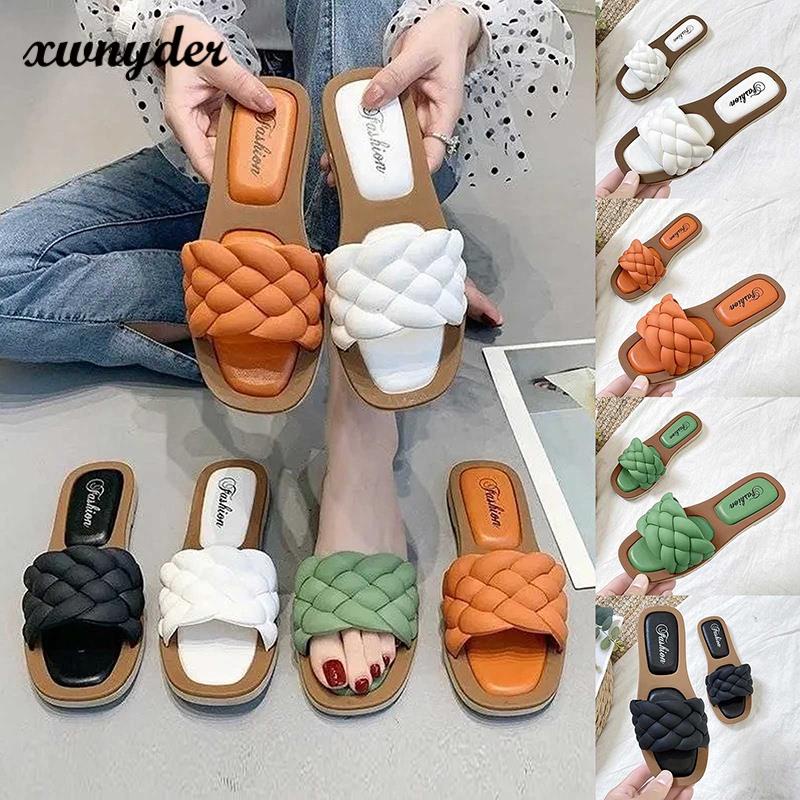 Xăng đan Đế Dày Chống Trượt Thời Trang Mùa Hè Dành Cho Nữ