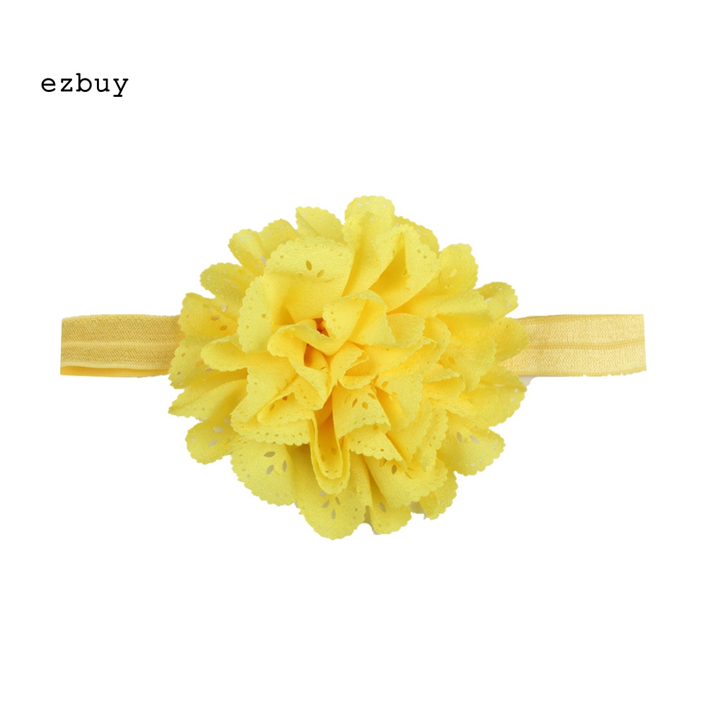 Băng Đô Hoa Vải Co Giãn Xinh Xắn Cho Bé Gái