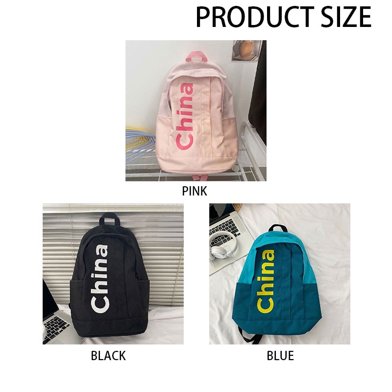 MISCHA Ba Lô nylon Siêu Nhẹ Sức Chứa Lớn Thời Trang Phong Cách Hàn Quốc Cho Nam Và Nữ