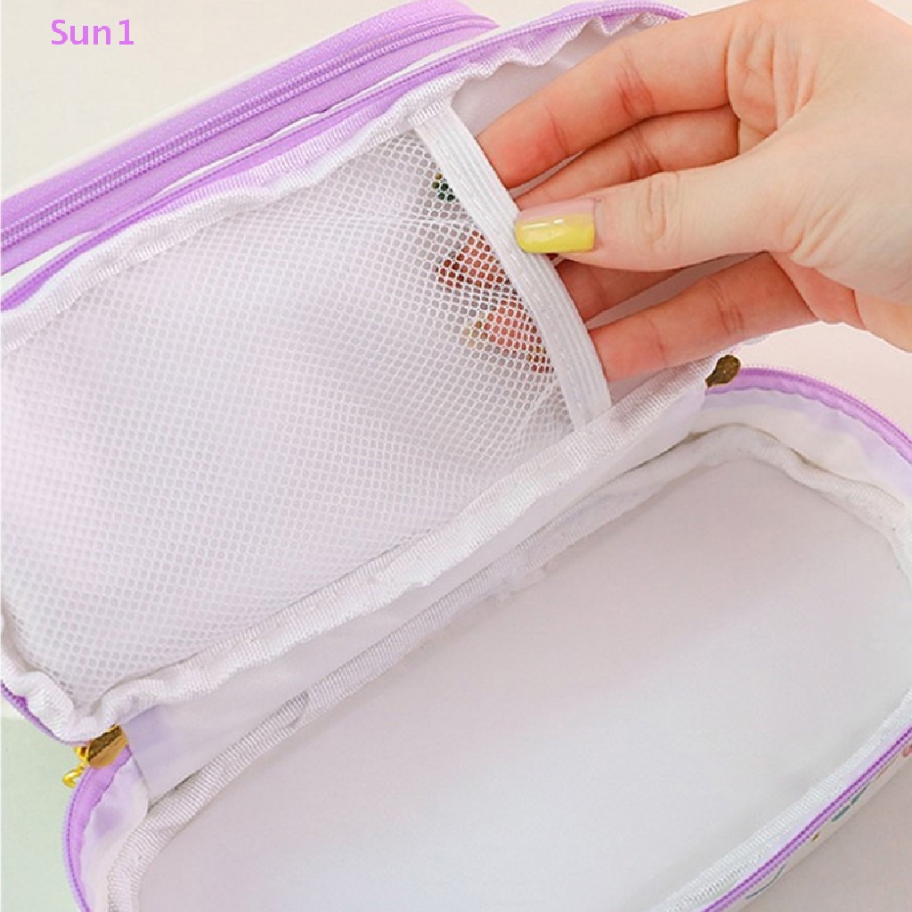 Sun1 &gt; Túi Đựng Bút Chì Sức Chứa Lớn 2 Lớp Tự Làm DIY Đáng Yêu Làm Quà Tặng Cho Nữ Sinh