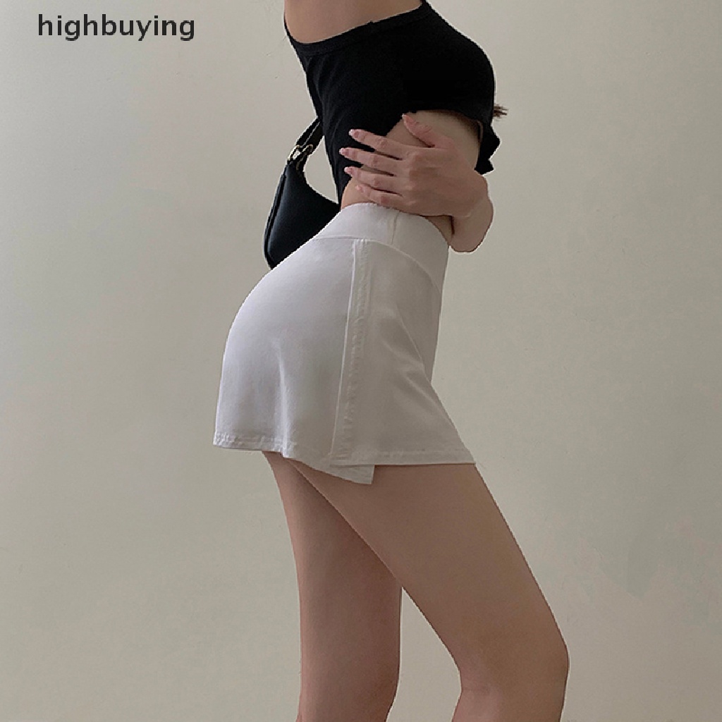 Chân Váy Chữ A Lưng Cao Thời Trang Mùa Hè Quyến Rũ Cho Nữ Y2K