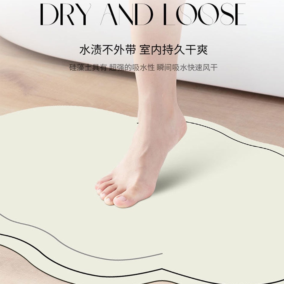 Thảm lót sàn Chống Trượt Thấm Hút Tốt Cho Phòng Tắm