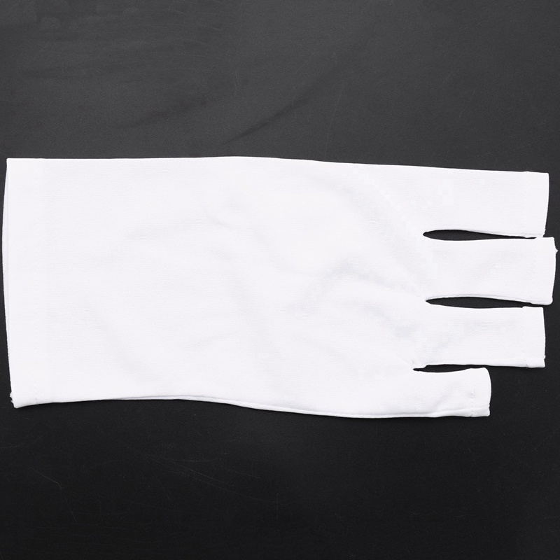 1 Cặp Găng Tay Chống Tia Uv Khi Làm Móng Nghệ Thuật