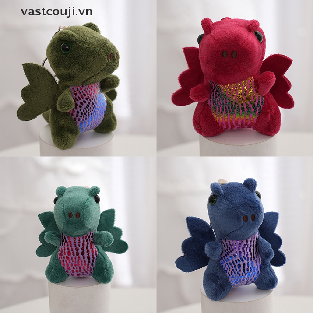 1 Móc Khóa Khủng Long Nhồi Bông Đáng Yêu 12cm