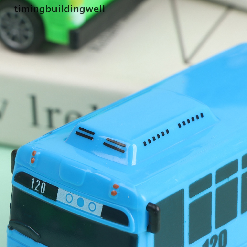 Bộ 4 Xe Buýt Hoạt Hình Tayo The Little Bus Đồ Chơi Giáo Dục Trẻ Em Qddd