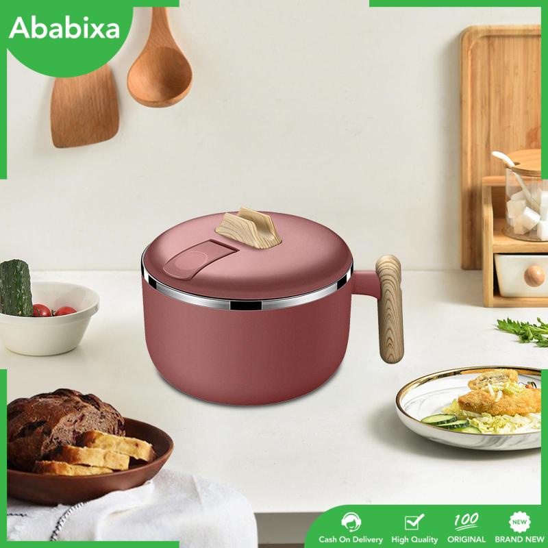 Tô Nấu Mì Ramen Bằng Thép Không Gỉ Tiện Dụng Mang Theo Du Lịch / Dã Ngoại