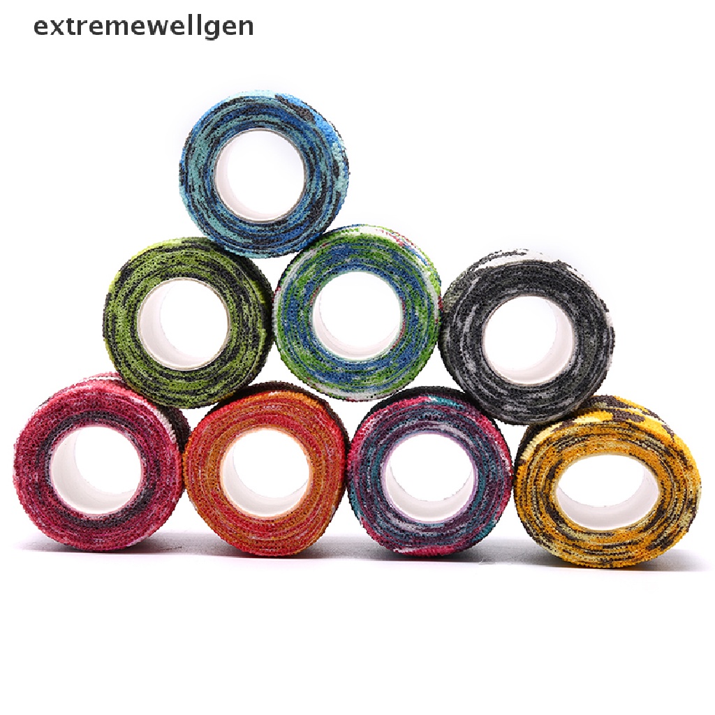 [Cực Tốt] Băng Quấn Co Giãn Tự Dính Họa Tiết Rằn Ri Bảo Vệ Khi Tập Thể Thao Phụ Kiện Chuyên Dụng Dành Cho Llff