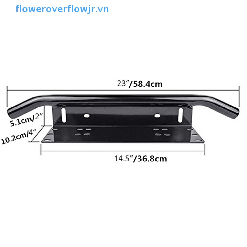 Giá Đỡ Biển Số Cản Trước FJR Thông Dụng Cho Xe Hơi