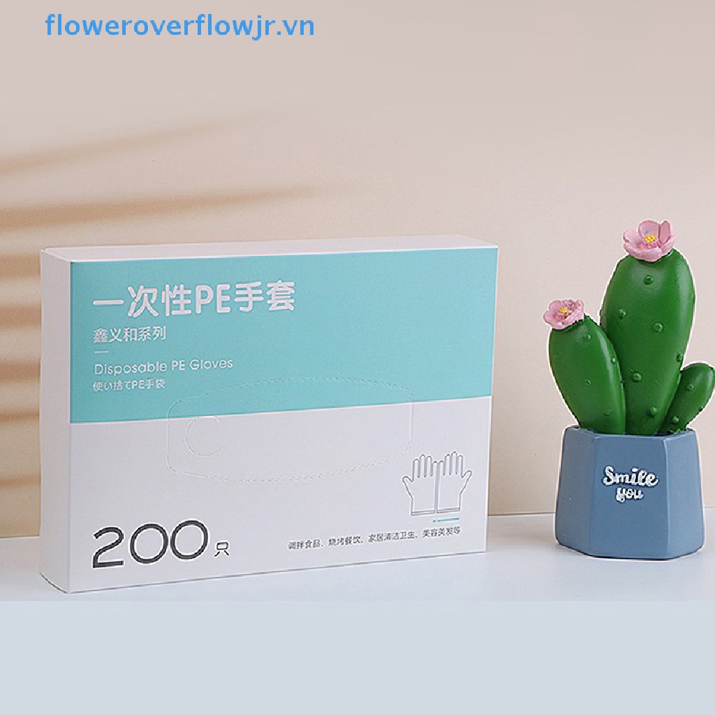 200 Bao Tay Nhựa Dùng Một Lần Tiện Dụng Và Bền
