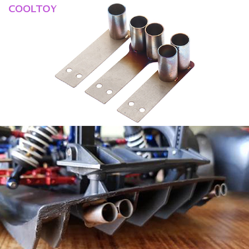 Set 2 Ống Xả Khí Thải Bằng Kim Loại Cho Xe Hơi Điều Khiển Từ Xa HSP94123 1 / 10