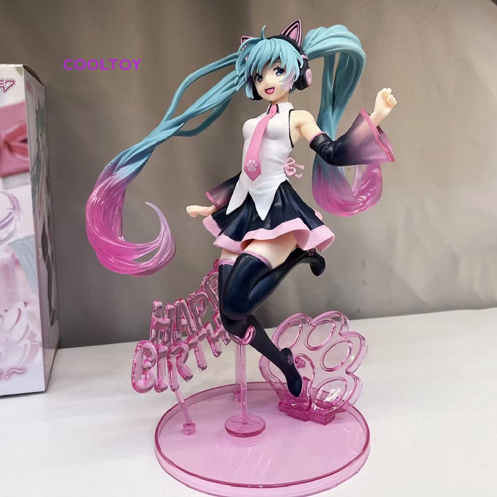 Cooltoy Mô Hình Nhân Vật Hatsune Miku Tai Mèo 23cm