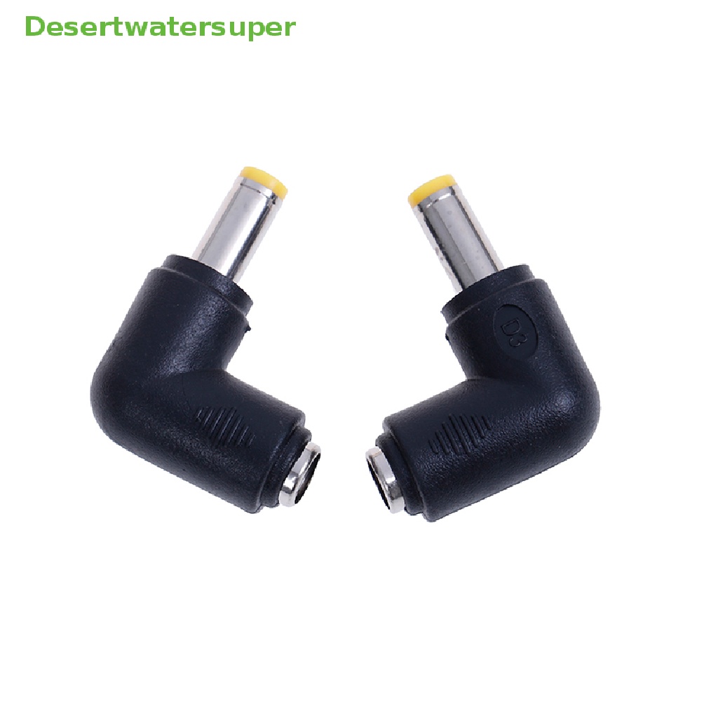 Set 2 Đầu Nối Nguồn Điện 5.5X2.1mm female Sang 5.5X2.5mm male right