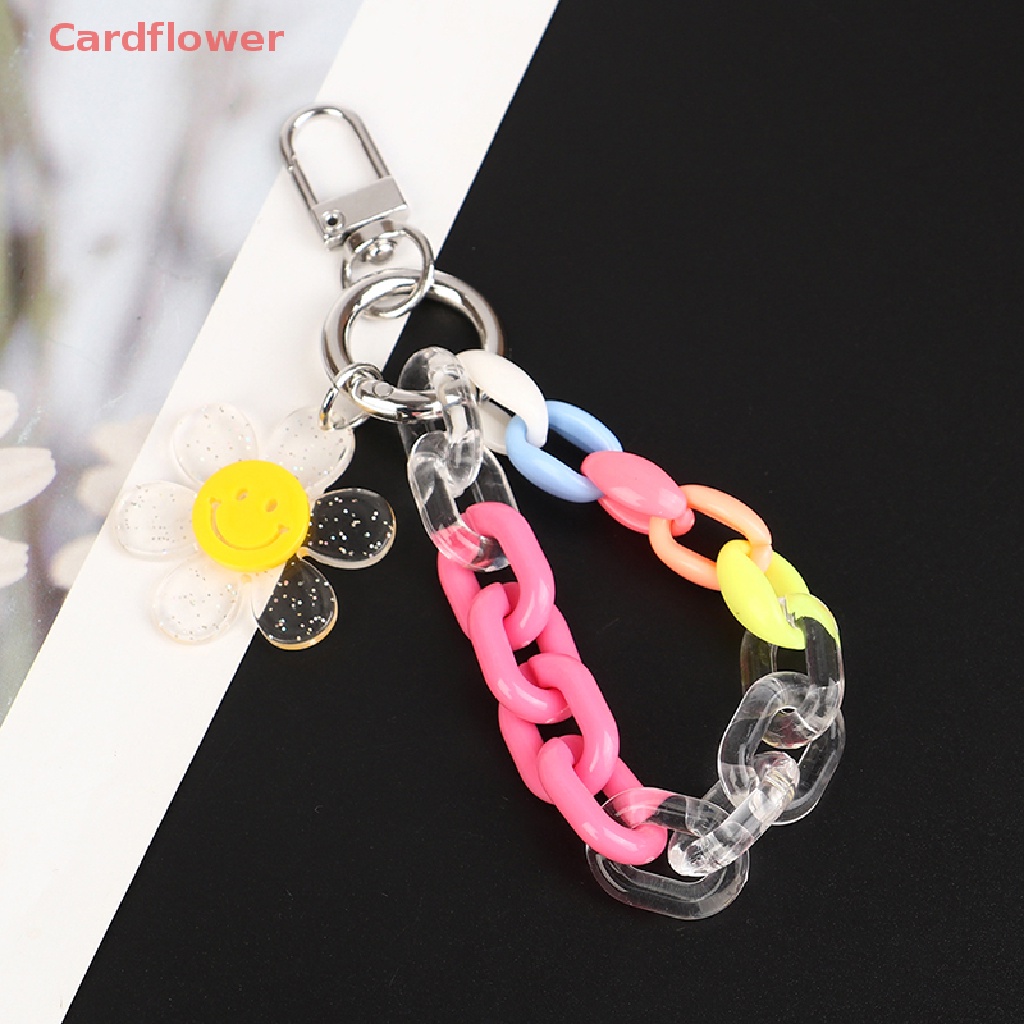 1 Móc Khóa Hình Hoa Hướng Dương Nhiều Màu Mới