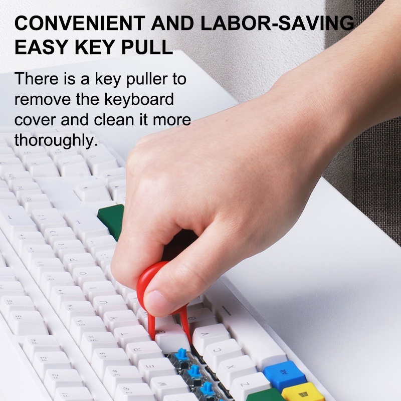 Royal kludge Bàn Chải Làm Sạch Bàn Phím Sạch Sẽ Và Gọn Gàng Với Bàn Phím Hiệu Quả Của Chúng Tôi