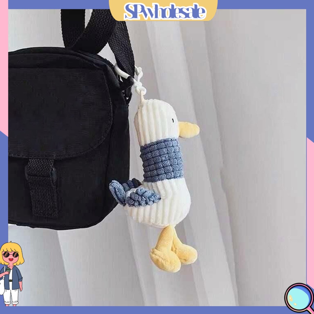 <SPwholesale> Móc Khóa Hình Búp Bê Hoạt Hình Nhồi Bông Đáng Yêu