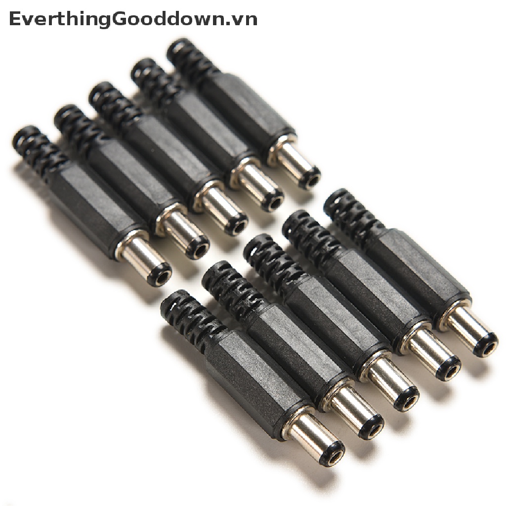 Set 10 Phích Cắm DC 2.1mm / 5.5mm Chuyên Dụng Dành Cho CCTV