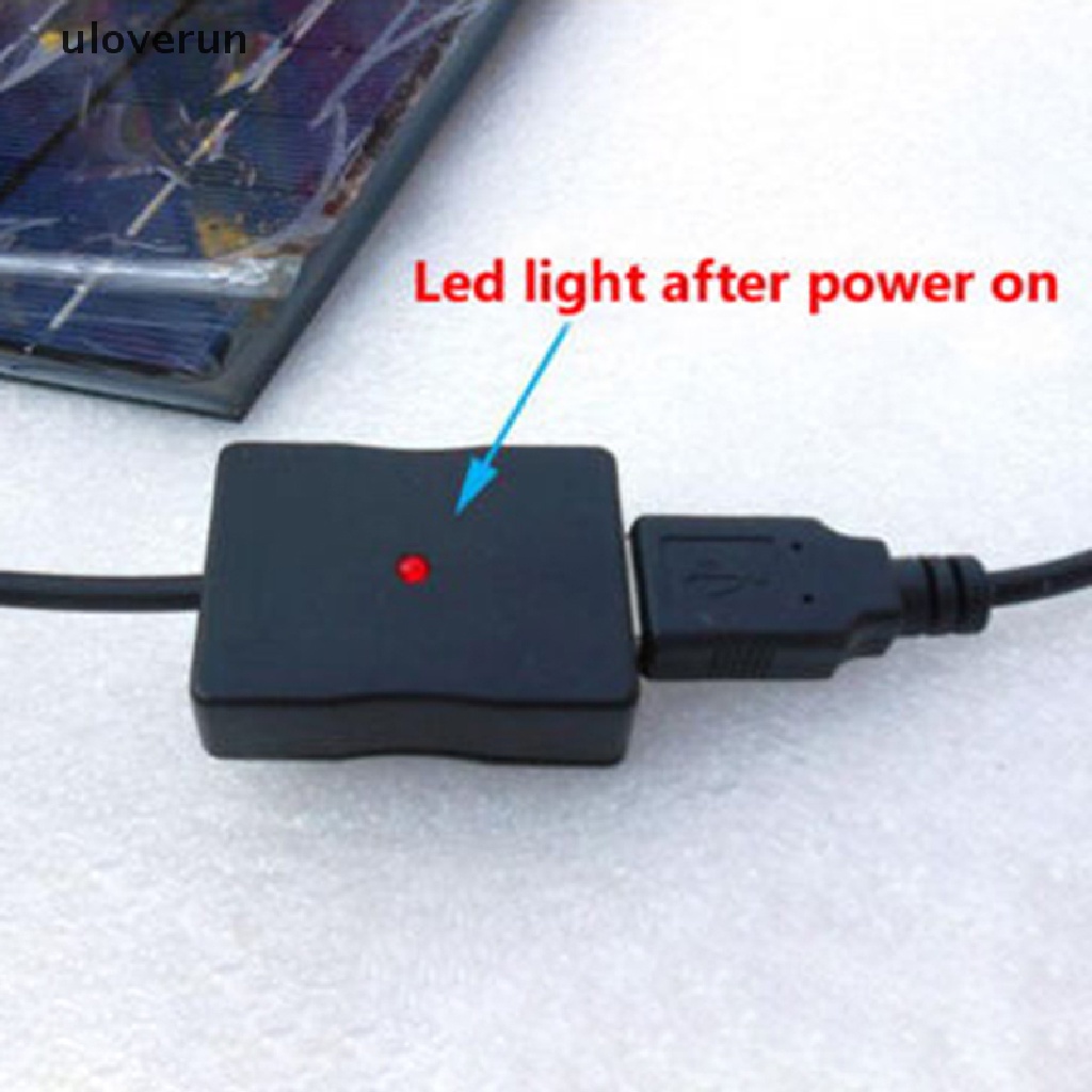 Túi Đựng Bộ Sạc Năng Lượng Mặt Trời DC 6V-20V 18V Sang 5V 2A USB