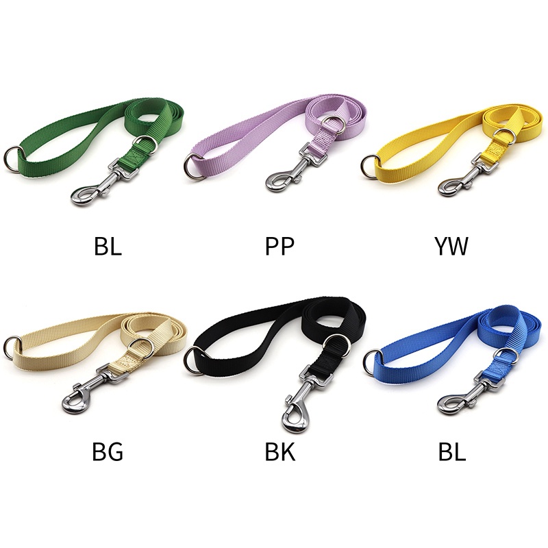 Dây Dắt Thú Cưng Đi Dạo Màu Sắc Macaron Xinh Xắn