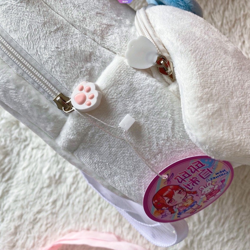 Ba Lô Đi Học Sức Chứa Lớn Họa Tiết Hoạt Hình Sanrio Hello Kitty Kuromi Cinnamoroll My Melody Có Khóa Kéo Phong Cách Nhật Bản