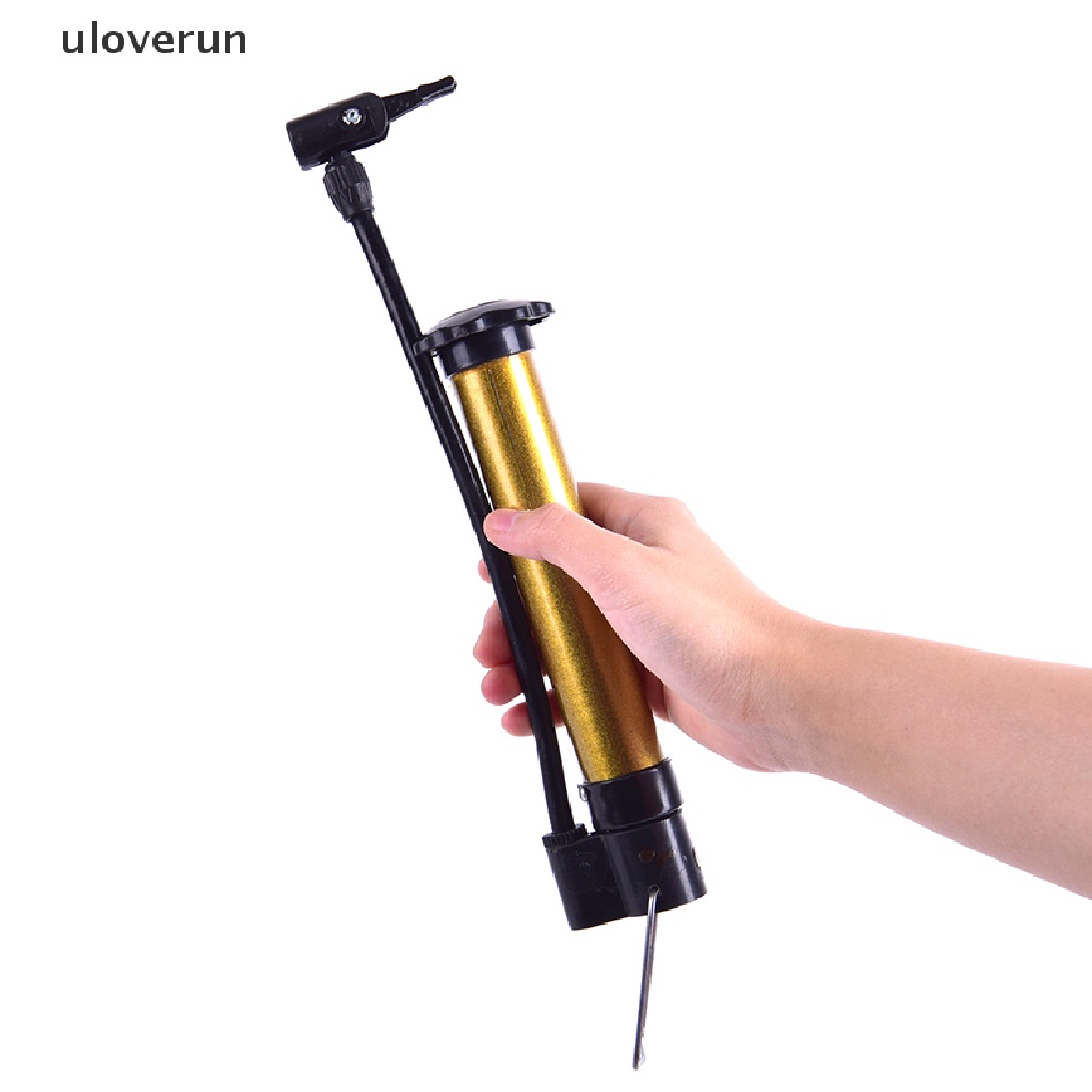 Ống Bơm Xe Đạp Mini Áp Suất Cao Bằng Kim Loại Tiện Lợi