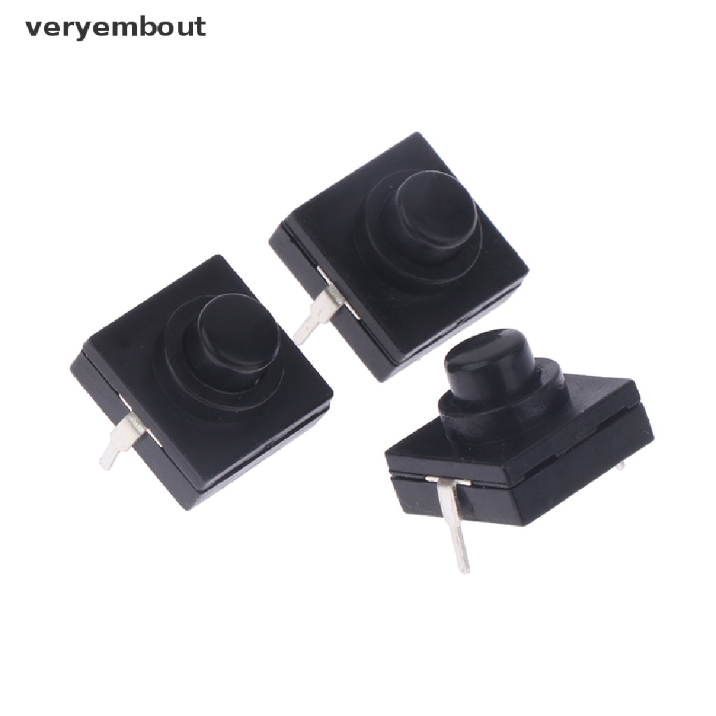 Set 10 Công Tắc Đèn Pin 12 * 12 * 9.4MM 2Pin Siêu Mỏng Tiện Dụng