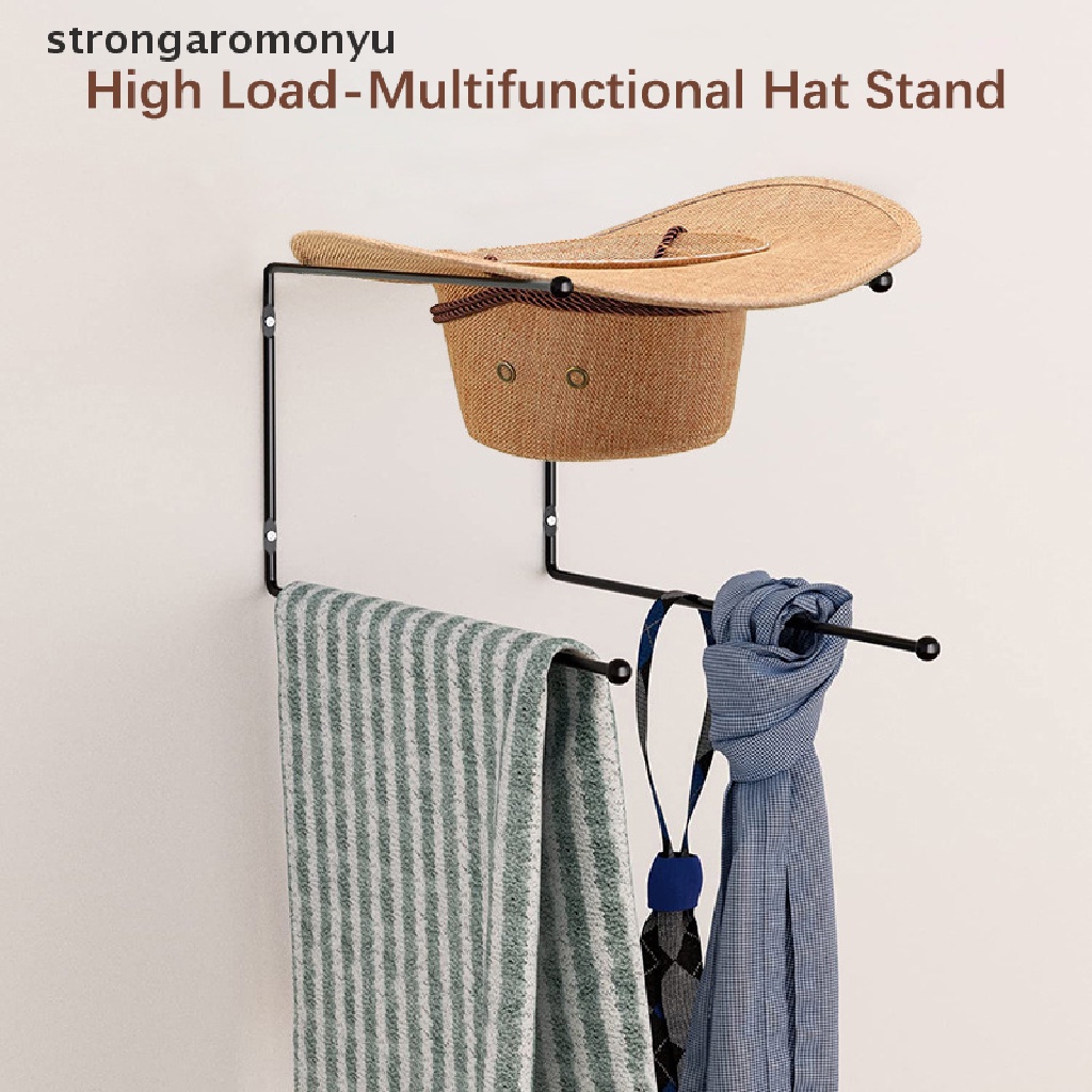 Giá Đỡ Trưng Bày Mũ Cao Bồi Gắn Tường Tiện Lợi