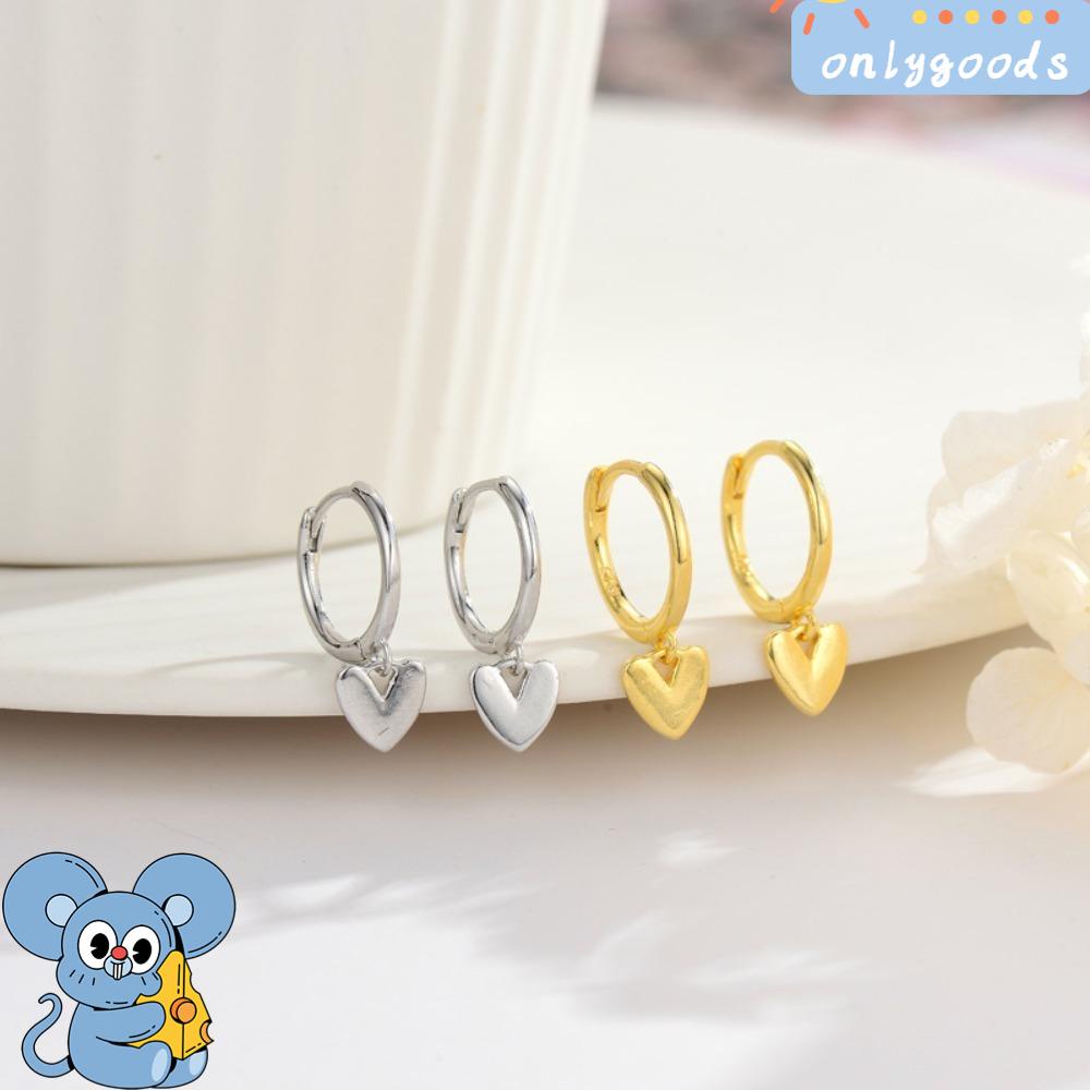 Set 5 Đôi Khuyên Tai Hình Trái Tim Phong Cách Thời Trang Dành Cho Nữ