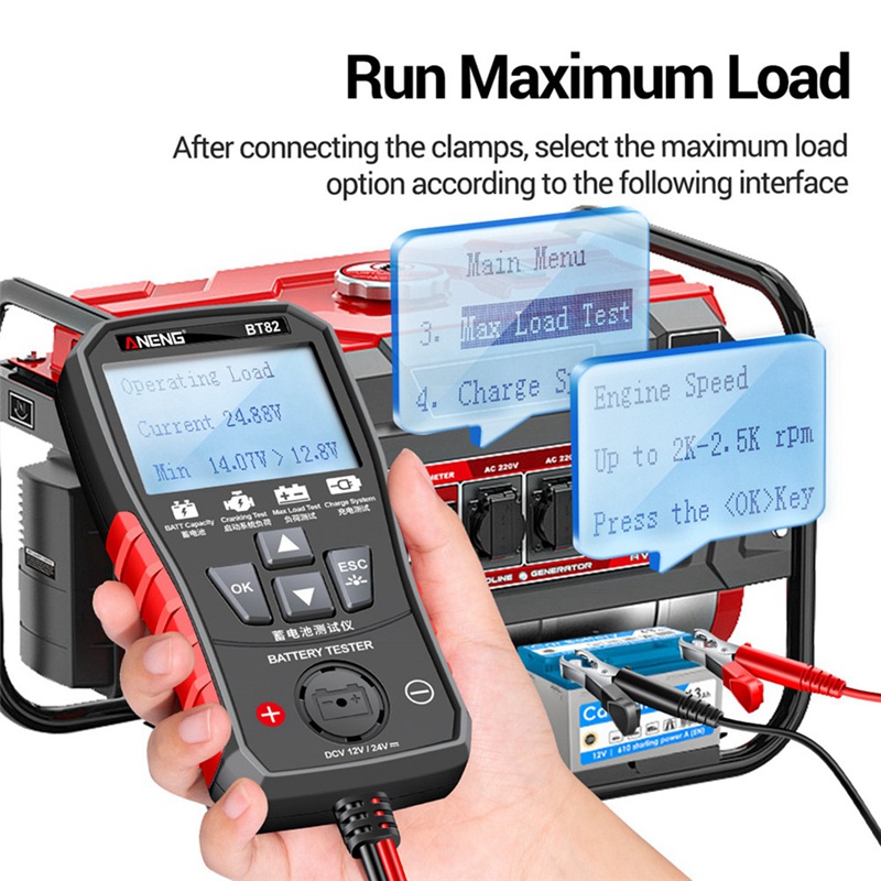 ANENG 1 Dụng Cụ Phân Tích Pin Xe Hơi BT82