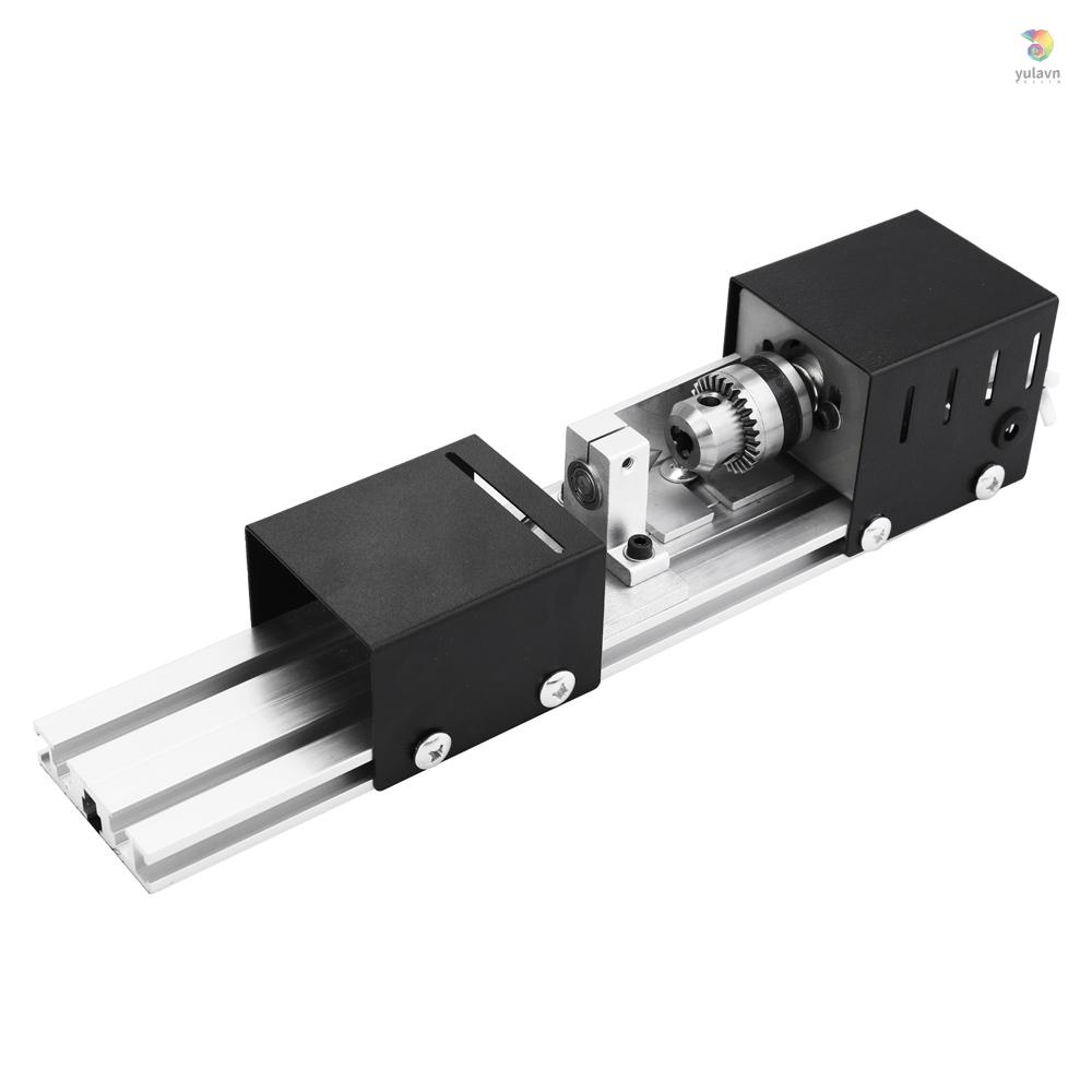 Máy Tiện Mini 100W 12-24V Dc Dùng Làm Đồ Gỗ DIY