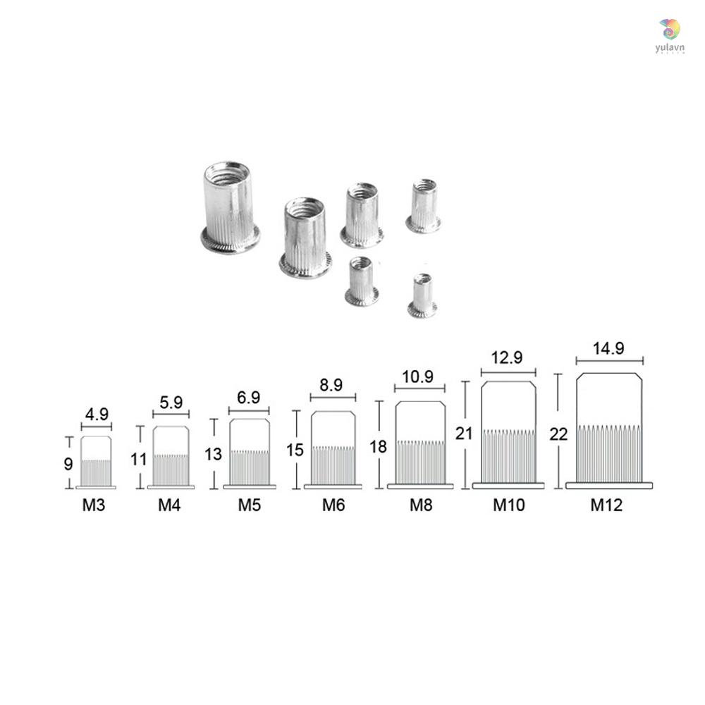 Set 110 Đinh Tán Chuyên Dụng Chất Lượng Cao