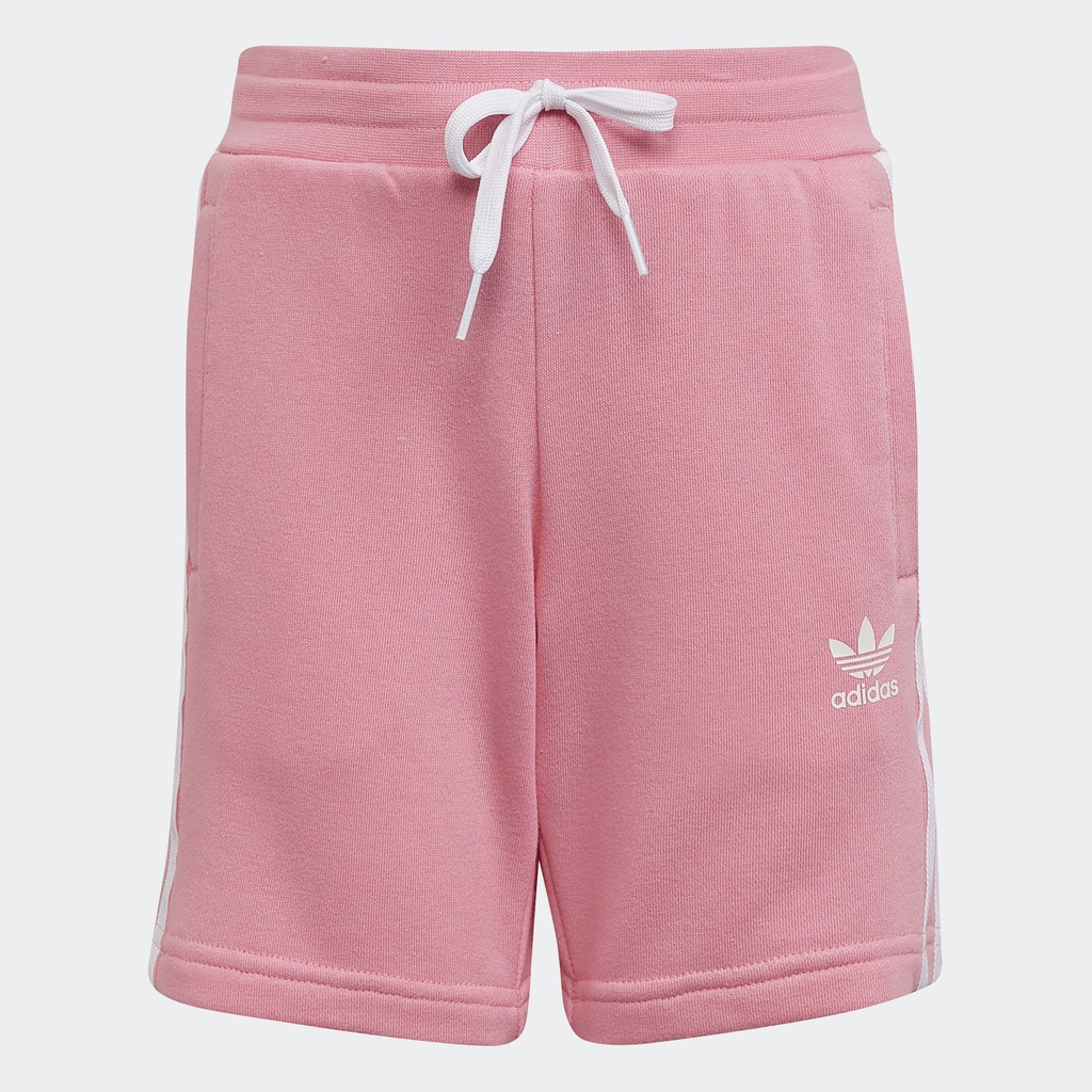 Adidas Phong cách sống Set Áo Thun Quần Short Adicolor Trẻ em trắng HK2969
