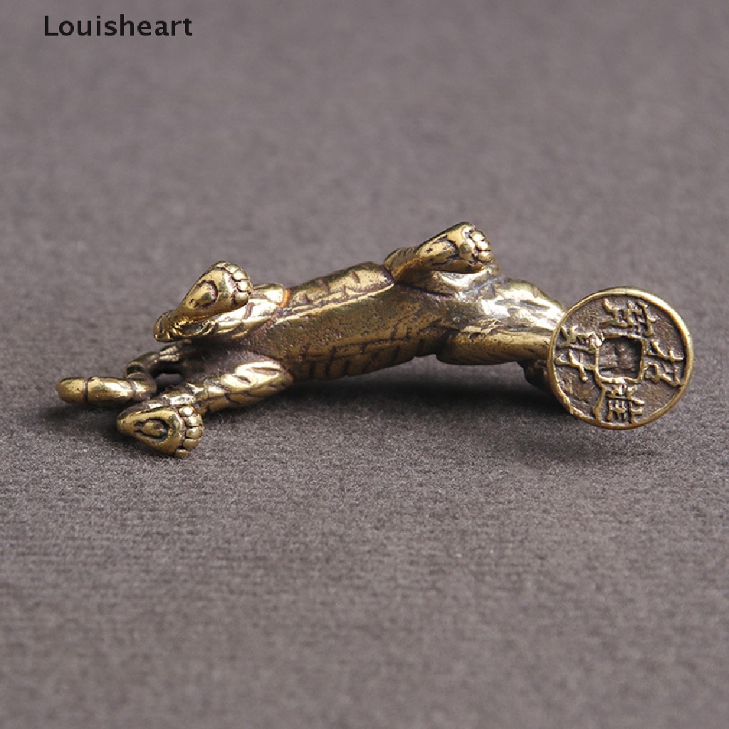 Tượng Hổ Louisheart Bằng Đồng Thau Phong Cách Retro Trang Trí Xe Hơi