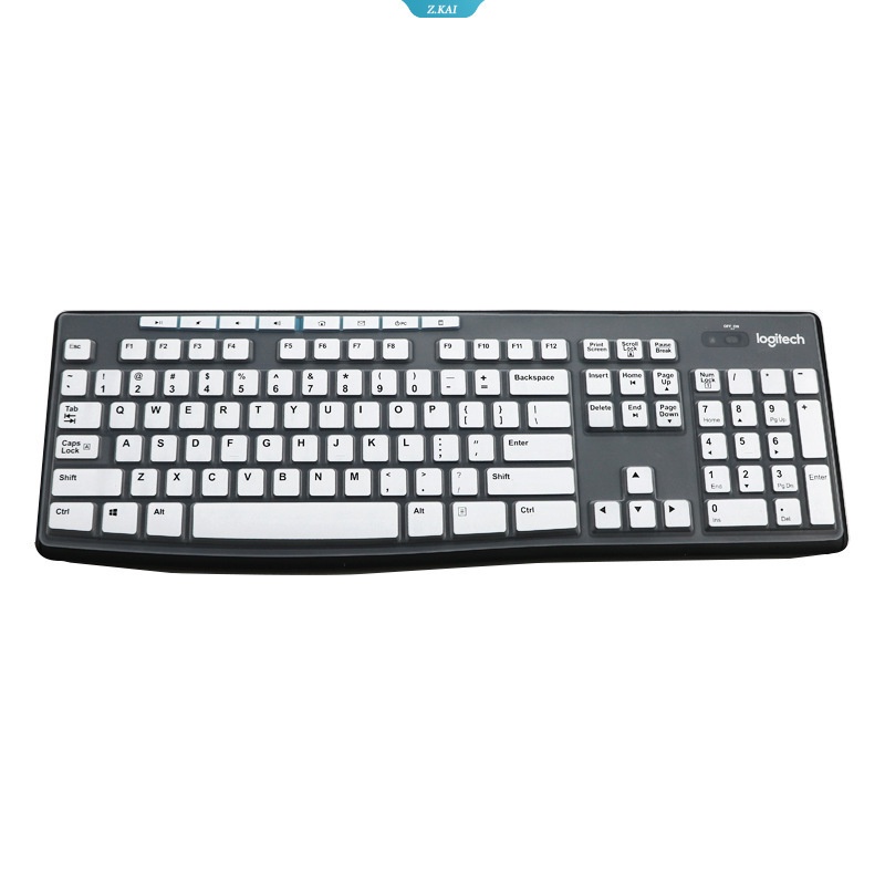 Tấm Bọc Bàn Phím Máy Tính Bằng Silicon Chống Nước Chống Bụi Cho Logitech 15.6 Inch MK270 MK275 MK200 K270