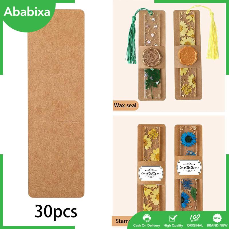 Giá Đỡ Đánh Dấu Trang Sách Bằng Giấy Kraft DIY Tiện Dụng