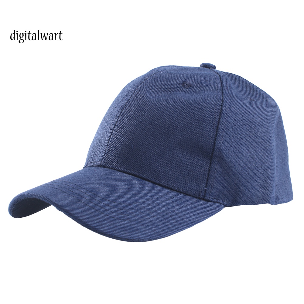 Kỹ Thuật Số| Mũ Lưỡi Trai Màu Sắc Đơn Giản Cho Nam Và Nữ