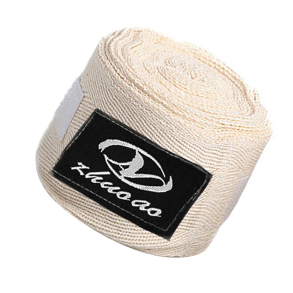 Băng Quấn Tay Vải Cotton Co Giãn Thấm Hút Mồ Hôi Tốt Chuyên Dùng Tập Boxing